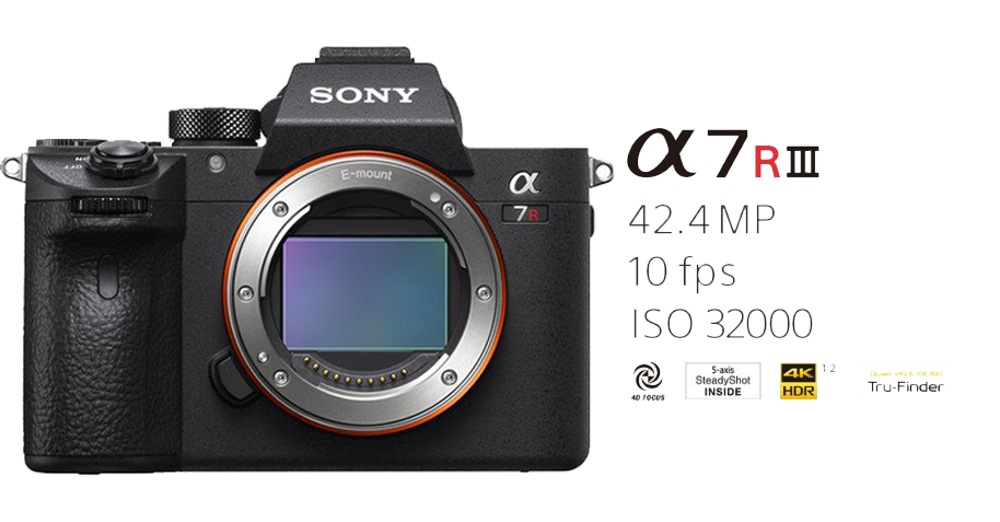 Sony a7R iii Full Frame Fotograf Makinesi